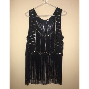 Fringe Tank Top